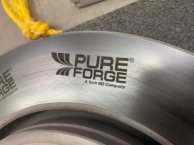 See the PureForge Brakes Ferrari 488 Challenge Race Car at PRI December 12-14