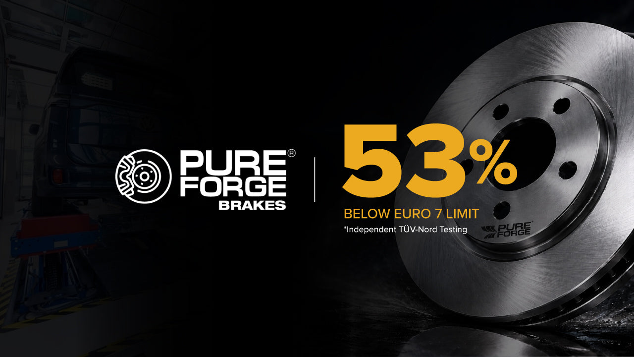 Independent TÜV-Nord Testing Demonstrates PureForge Brakes Generate Less than Half of Euro 7 Non Exhaust Emission Limit