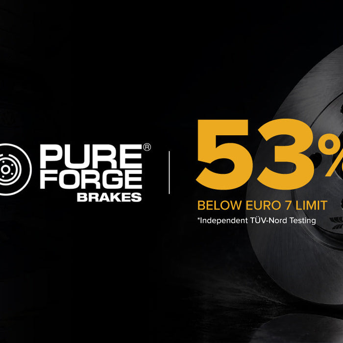 Independent TÜV-Nord Testing Demonstrates PureForge Brakes Generate Less than Half of Euro 7 Non Exhaust Emission Limit