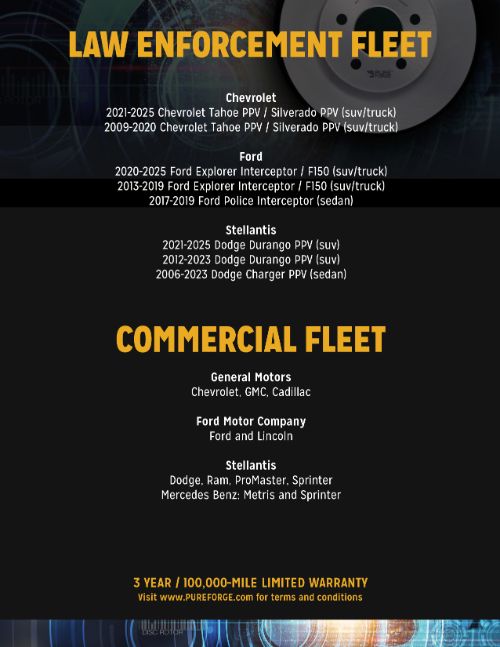 Law Enforcement and Commercial Fleet